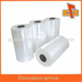 transparent pvc heat shrink film in rolls for yoghourt group packaging